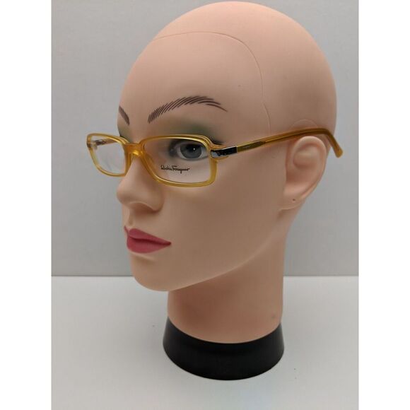 🕶️Salvatore Ferragamo 2629 Eyeglasses 53/16 140 /KAG802🕶️​ - Picture 9 of 9